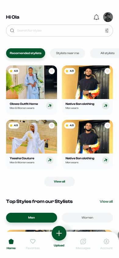 Eazyfit — browse and discover stylists
